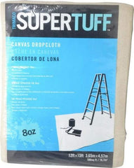 TRIMACO - Heavyweight 8 oz Canvas Drop Cloth - 15' x 12' - Benchmark Tooling