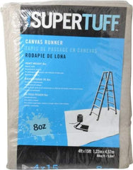 TRIMACO - Heavyweight 8 oz Canvas Drop Cloth - 15' x 4' - Benchmark Tooling