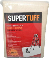 TRIMACO - Extra Heavyweight 10 oz Canvas Drop Cloth - 15' x 12' - Benchmark Tooling