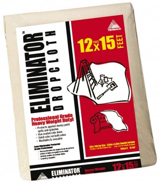 TRIMACO - Heavy Weight Butyl Drop Cloth - 15' x 12' - Benchmark Tooling