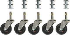 Bevco - Black Conductive Casters - Benchmark Tooling