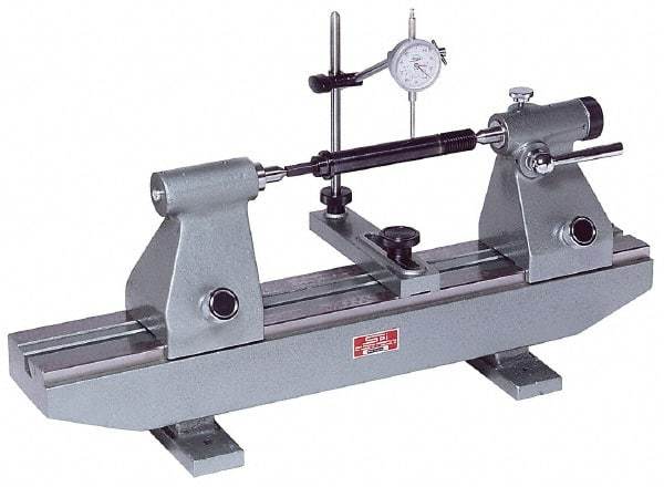 SPI - 31-1/2 Inch Center to Center, 9.44 Inch High, Bench Center - 47-1/4 Inch Long, 9.44 Inch Overall Height, 0.0004 Inch Flatness, 330 Lbs. Max Weight - Benchmark Tooling