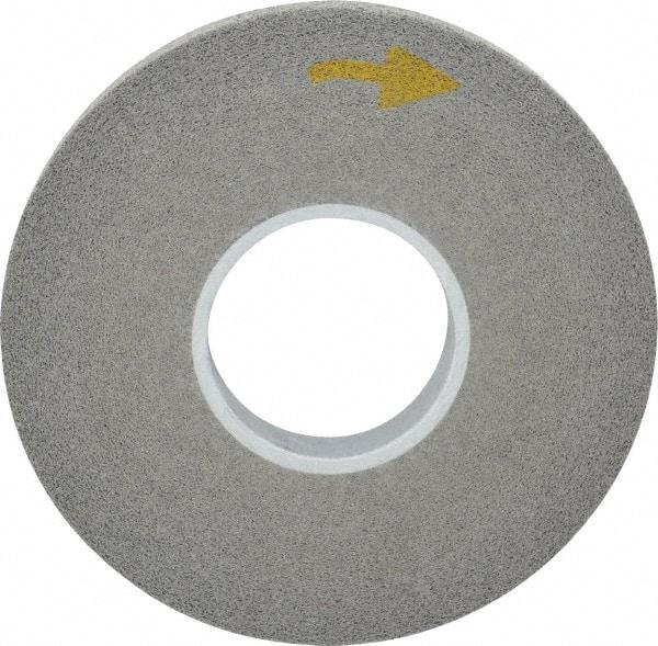 3M - 8" Diam, 1" Face Width, 3" Center Hole, Fine Grade, Silicon Carbide Deburring Wheel - Convolute, Hard Density 9 Grade, 4,500 RPM - Benchmark Tooling