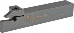 Kennametal - External Thread, 0.94" Max Depth of Cut, 8mm Min Groove Width, 6" OAL, Right Hand Indexable Grooving Cutoff Toolholder - 1" Shank Height x 1" Shank Width, A4..08.. Insert Style, A4SM Toolholder Style, Series A4 - Benchmark Tooling