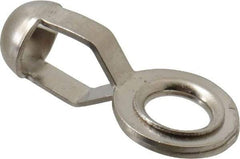 Made in USA - 1/2 Inch Long Nickel Plated Brass End Coupling - For Trade Size Numbers 8 and 10 10 Ball Chains - Benchmark Tooling