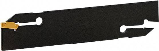 Seco - 1.024" Blade Height, 3/32" Blade Width, 4.33" OAL, Double End Indexable Cut-Off Blade - CFMN 26 Blade, MDT Series - Benchmark Tooling