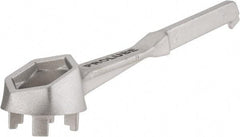 Value Collection - 10-1/2" Long Non-Sparking Aluminum Drum Plug Wrench - For Use with 2" and 3/4" Bungs - Benchmark Tooling