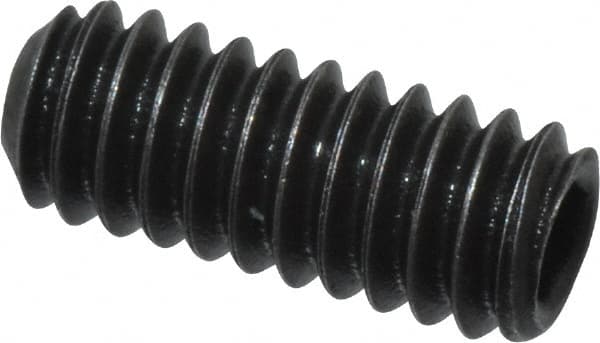 Value Collection - #5-40 UNC, 5/16" OAL, Cup Point Set Screw - Grade 8 Alloy Steel, 1/16" Key - Benchmark Tooling