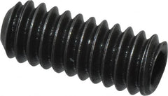 Value Collection - #5-40 UNC, 5/16" OAL, Cup Point Set Screw - Grade 8 Alloy Steel, 1/16" Key - Benchmark Tooling