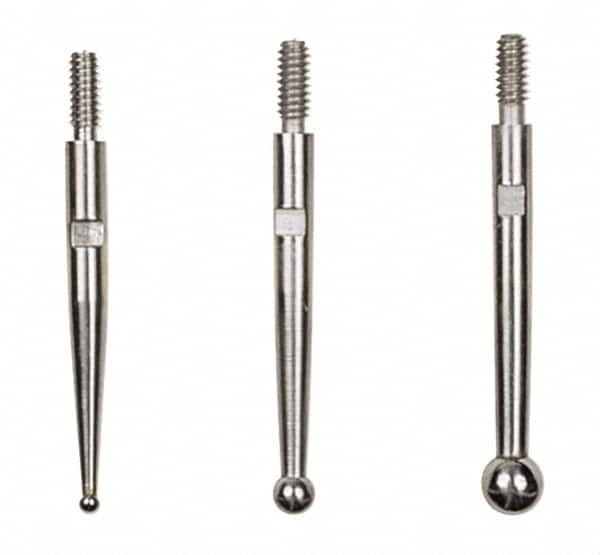 SPI - Test Indicator Contact Points Ball Material: Carbide For Use With: 0.0001" Reading Model 24-401-2 - Benchmark Tooling