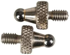 NES - #4-48, 1/8" Ball Diam, Carbide Ball Contact Point - 1/4" Contact Point Length - Benchmark Tooling
