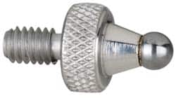 NES - #4-48, 7/64" Ball Diam, Carbide Ball Contact Point - 1/4" Contact Point Length - Benchmark Tooling