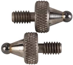 NES - #4-48, 3/32" Ball Diam, Carbide Ball Contact Point - 1/4" Contact Point Length - Benchmark Tooling