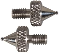 NES - #4-48, 1/16" Ball Diam, Carbide Ball Contact Point - 1/4" Contact Point Length - Benchmark Tooling