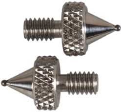 NES - #4-48, 1/32" Ball Diam, Carbide Ball Contact Point - 1/4" Contact Point Length - Benchmark Tooling