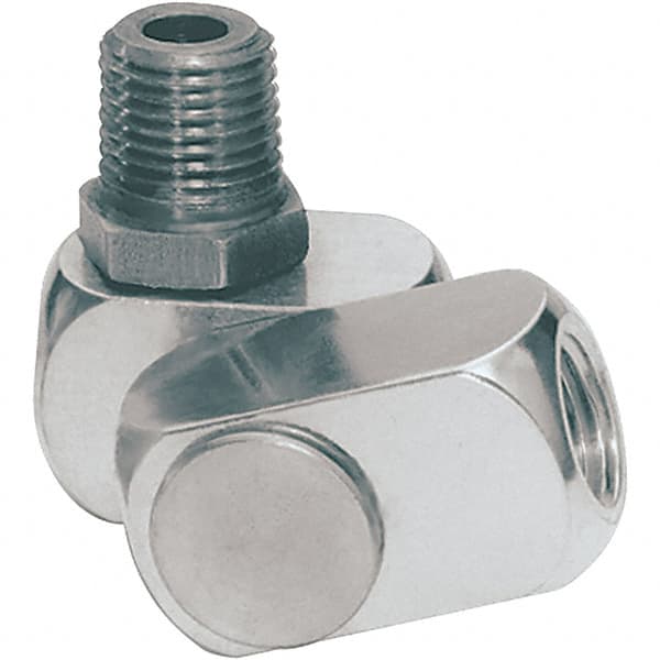 Dynabrade - 1/2 Pneumatic Hose Swivel Fitting - Aluminum, Universal Interchange - Benchmark Tooling