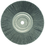 8" CRIMPED WIRE WHEEL 5/8 AH - Benchmark Tooling