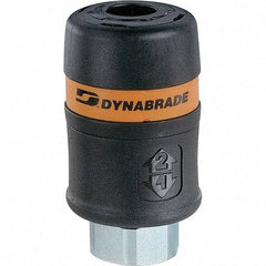 Dynabrade - Female NPT Pneumatic Hose Coupler - 1/4" Body Diam - Benchmark Tooling