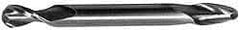 OSG - 1/16" Diam, 3/16" LOC, 2 Flute Cobalt Ball End Mill - Uncoated, Double End, 2-1/4" OAL, 3/16" Shank Diam, Spiral Flute - Benchmark Tooling