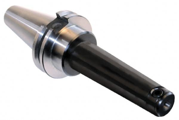Collis Tool - CAT50 Taper Shank 1/2" Hole End Mill Holder/Adapter - 7/8" Nose Diam, 12" Projection - Exact Industrial Supply