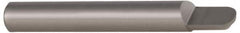 Accupro - 1/2" Shank Diam, 2" OAL, 1/2" Cut Diam, Ball Engraving Cutter - 9/16" LOC, 1 Flute, Right Hand Cut, Micrograin Solid Carbide, Uncoated - Benchmark Tooling