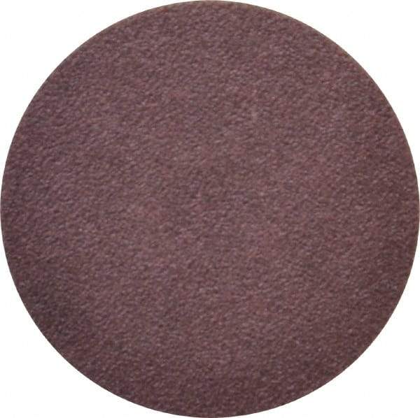 Standard Abrasives - 2" Disc Diam, 100 Grit, Aluminum Oxide Quick Change Disc - Type S Attaching System, Coated, Brown, Fine Grade, 20,000 RPM - Benchmark Tooling
