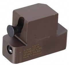 Kennametal - Series Railroad, Left Hand, WLFN Toolholder Compatibility, LNUX Insert Compatibility, Indexable Turning Cartridge - Screw Holding Method, 19mm Max Depth of Cut, 45mm OAL x 18.6mm OAW x 32mm OAH - Benchmark Tooling