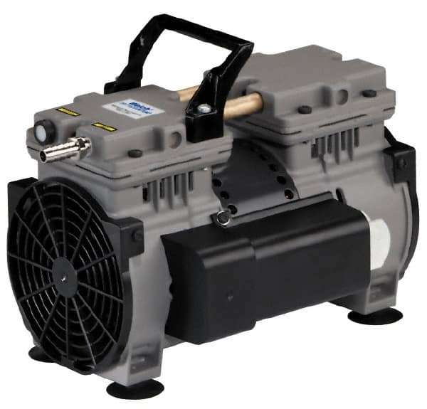 Welch Vacuum - 1/3 hp Rotary Vane Vaccum Pump - 115 Volts, 3.5 CFM, 11.1" Long x 9.2" Wide x 11" High - Benchmark Tooling