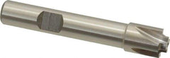 Interstate - 3/64" Radius, 7/16" Mill Diam, 4 Flute High Speed Steel Corner Rounding End Mill - Single End, Uncoated, 2-1/2" OAL, 3/8" Shank Diam - Benchmark Tooling
