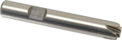 Interstate - 1/32" Radius, 3/8" Mill Diam, 4 Flute Cobalt Corner Rounding End Mill - Single End, Uncoated, 2-1/2" OAL, 3/8" Shank Diam - Benchmark Tooling