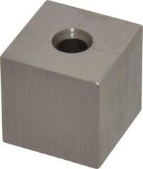 Mitutoyo - 0.95" Square Steel Gage Block - Accuracy Grade 0, Includes Certificate of Inspection - Benchmark Tooling