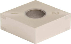 Sumitomo - 4NC-CNGA431 Grade BNC200 PCBN Turning Insert - TiN Finish, 80° Diamond, 1/2" Inscr Circle, 3/16" Thick, 1/64" Corner Radius - Benchmark Tooling