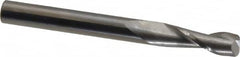 SGS - 1/4", 2 Flute, Single End, Solid Carbide, 0.045" Corner Radius End Mill - 2-1/2" OAL, 30° Helix, Right Hand Flute, 3/4" LOC, Right Hand Cut - Benchmark Tooling