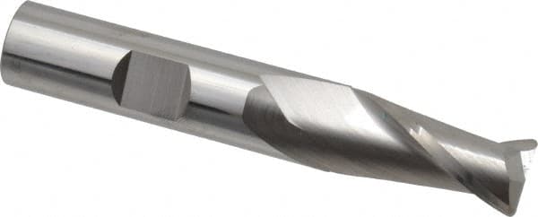 SGS - 1/2" Diam 2 Flute Solid Carbide 0.045" Corner Radius End Mill - Benchmark Tooling