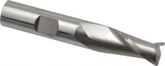 SGS - 1/2" Diam 2 Flute Solid Carbide 0.045" Corner Radius End Mill - Benchmark Tooling