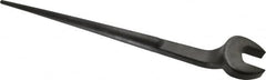 Proto - 1-7/16" Standard Spud Handle Open End Wrench - 19-1/2" OAL, Single End, Black Finish - Benchmark Tooling