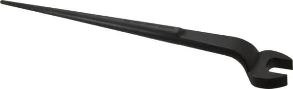 Proto - 1-1/16" Standard Spud Handle Open End Wrench - 17-1/4" OAL, Single End, Black Finish - Benchmark Tooling