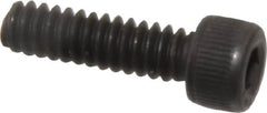 Value Collection - #6-32 UNC Hex Socket Drive, Socket Cap Screw - Alloy Steel, Black Oxide Finish, Fully Threaded, 1/2" Length Under Head - Benchmark Tooling