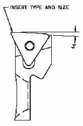 Parlec - Series 2, Right Hand Cut, Boring Cartridge - TCMT06 Insert, 0° Lead Angle - Benchmark Tooling