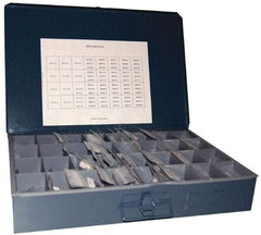 Gardner Spring - 150 Piece, Music Wire Precision Compression Spring Assortment - 75 Sizes - Benchmark Tooling