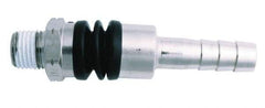Value Collection - 1/8 Male NPT Pneumatic Hose Swivel Fitting - Steel, Nickel Plated - Benchmark Tooling