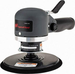 Ingersoll-Rand - 12,000 OPM, 16.98 CFM Air Consumption, Palm Air Orbital Sander - Round Pad, 1/4 NPT Inlet - Benchmark Tooling