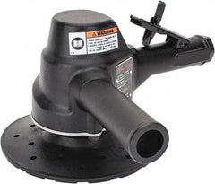 Ingersoll-Rand - 7" Max Disc, 6,000 RPM, Pneumatic Handheld Disc Sander - 61 CFM, 1/2 NPT Inlet, 2 hp - Benchmark Tooling