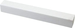 Made in USA - 150 Grit Aluminum Oxide Rectangular Dressing Stick - 8 x 1 x 1, Very Fine Grade, Vitrified Bond - Benchmark Tooling