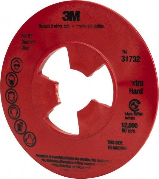 3M - Abrasive Disc Face Plate - 12,000 RPM - Benchmark Tooling