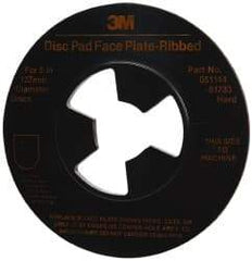 3M - Abrasive Disc Face Plate - 12,000 RPM - Benchmark Tooling
