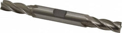 Interstate - 5/16", 3/4" LOC, 3/8" Shank Diam, 3-1/2" OAL, 4 Flute, Cobalt Square End Mill - Double End, Uncoated, Spiral Flute, Centercutting, Right Hand Cut, Right Hand Flute - Benchmark Tooling