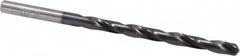 Chicago-Latrobe - #10 135° High Speed Steel Jobber Drill - TiAlN Finish, Right Hand Cut, Spiral Flute, Straight Shank, 3-5/8" OAL, Split Point - Benchmark Tooling