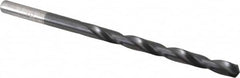 Chicago-Latrobe - #12 135° High Speed Steel Jobber Drill - TiAlN Finish, Right Hand Cut, Spiral Flute, Straight Shank, 3-1/2" OAL, Split Point - Benchmark Tooling