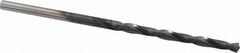Chicago-Latrobe - #40 135° High Speed Steel Jobber Drill - TiAlN Finish, Right Hand Cut, Spiral Flute, Straight Shank, 2-3/8" OAL, Split Point - Benchmark Tooling